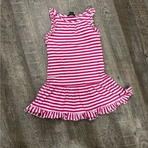 Pink Striped Nautica Summer Dress Sz 6